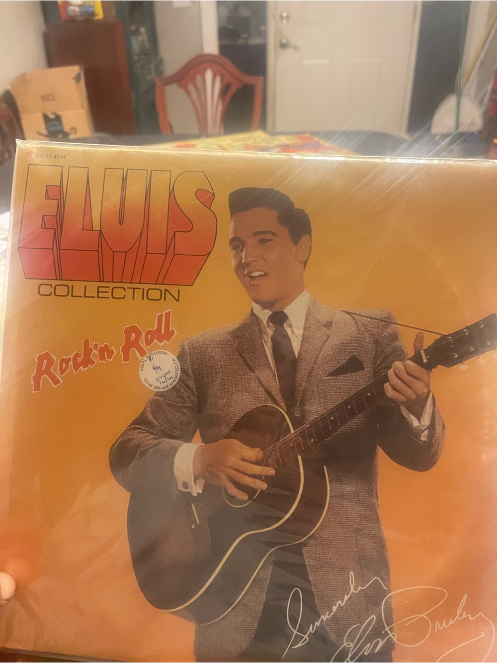 ELVIS PRESLEY - ELVIS COLLECTION ROCK'N ROLL - 1987 MEXICAN LP + INSERT